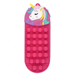 Piórnik silikon 1zamek Unicorn - STARPAK