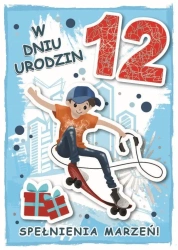 Karnet urodziny 12 - Armin Style