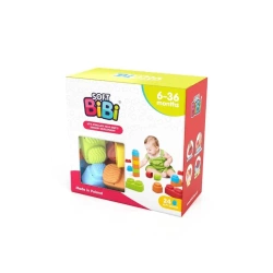 Klocki konstrukcyjne Soft BiBi 24szt - Meli