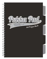 Project Book Black A4/100K kratka czarny (3szt) - PUKKA