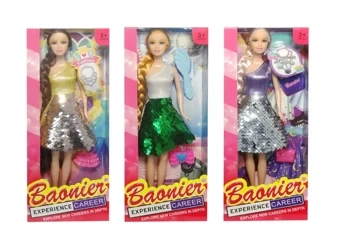 Lalka w dyskotekowej sukience - SWEDE