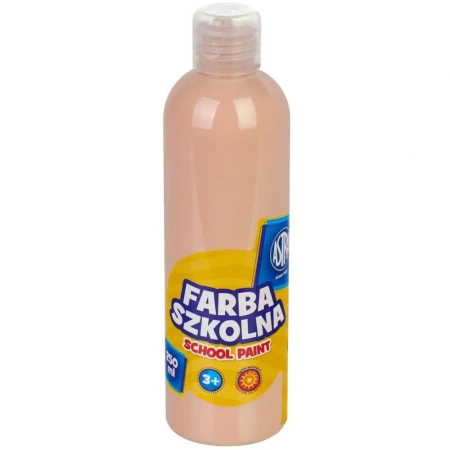 Farba szkolna naturalna tempera Astra 250 ml cielista - ASTRA art-pap