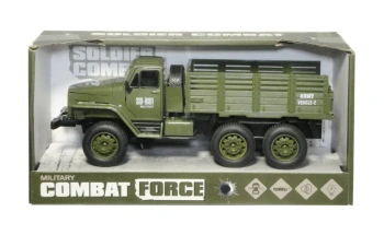 Auto ciężarówka wojskowa ze światłem - SWEDE