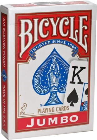 Karty do gry Bicycle Jumbo Rider Back 1szt.mix - USPC