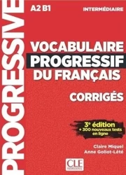 Vocabulaire progressif... klucz ed.3 A2/B1 - Anne Goliot-Lt, Claire Miquel