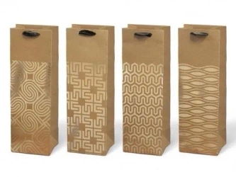 Torebka na prezent T12 kraft 125x350x90 - MFP