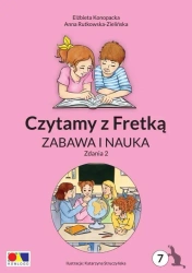 Czytamy z Fretką cz.7 Zabawa i nauka. Zdania 2 - Elżbieta Konopacka, Anna Rutkowska-Zielińska, Kat