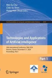 Technologies and Applications of Artificial Intelligence - Chu Wei-Ta