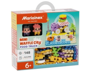 Klocki Mini Waffle City: 148el Food Truck - Marioinex