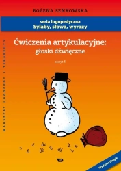 Ćwiczenia artykulacyjne zeszyt 5 Gł. dźwięczne A4 - Bożena Senkowska