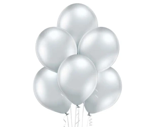 Balony B105 Glossy Silver 100szt - Godan