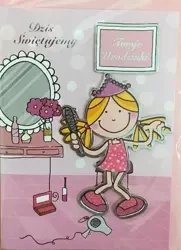 Karnet urodziny B6 Premium 31 + koperta - Panorama