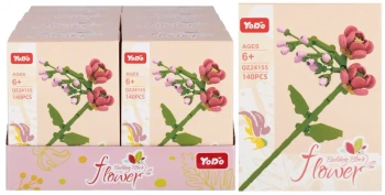 Klocki Konstrukcyjne Kwiat 140 ElementÓw Mega Creative 570801