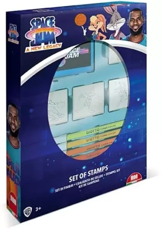 Kosmiczny Mecz - pieczątki box 4szt - Multiprint