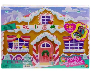 Polly Pocket Kalendarz adwentowy Piernikowa chatka - Mattel
