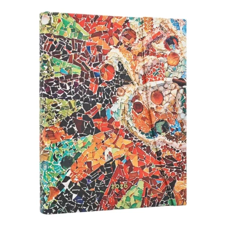Kalendarz książkowy ultra 2026 Gaudi's Sun - Paperblanks