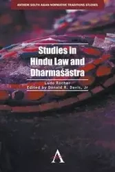 Studies in Hindu Law and Dharmaśāstra - Rocher Ludo