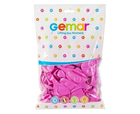 Balony pastelowe różowe 25cm 100szt. - Godan