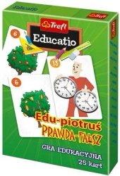 Karty Edu Piotruś - Prawda-fałsz TREFL - Muduko