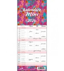 Kalendarz 2026 ścienny rodzinny mini - Edycja Świętego Pawła