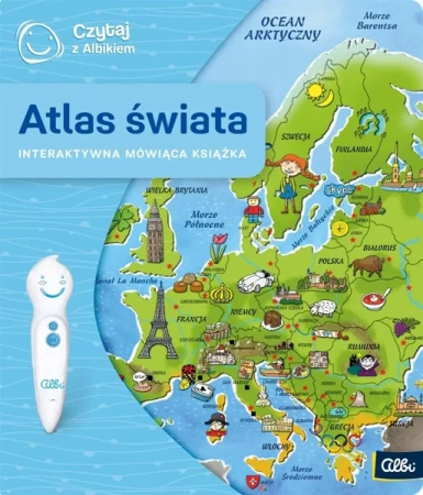 Czytaj z Albikiem. Atlas świata - Tereza Kocova