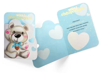 Karnet DK-784 Narodziny (chłopczyk) - Passion Cards