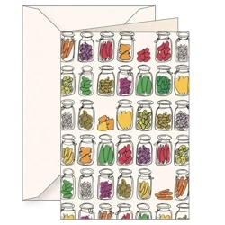 Karnet B6 + koperta 5890 Słoiki - Tassotti