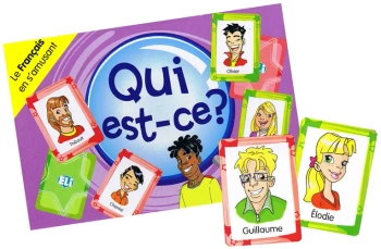 Gra językowa Francuski Qui est-ce? OOP - praca zbiorowa