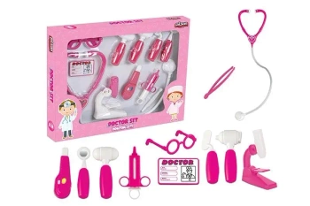 Zestaw lekarski różowy - Artyk