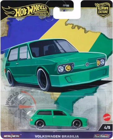HOT WHEELS VOLKSWAGEN BRASILIA WORLD TOUR 4/5 1:64 NOWY !!!