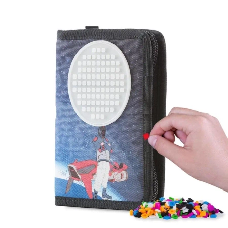 Piórnik szkolny na suwak Świecący w Ciemności - Cass film