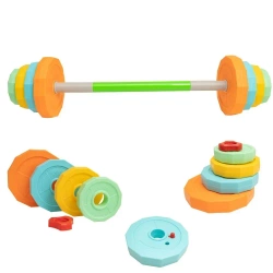 Kolorowa sztanga dola dzieci - Askato