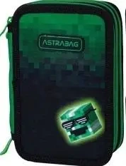 Piórnik Jumbo potrójny z wyp. Pixel Hero ASTRA - ASTRA papiernicze