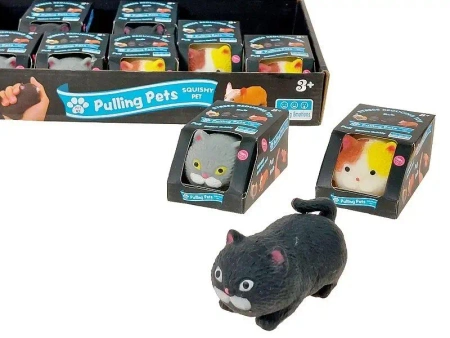 Gniotek kot z piaskiem MIX - ADAR