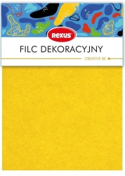 Zestaw filców dekoracyjnych A4 10 kolorów - Beniamin