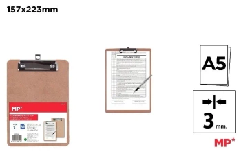 Podkładka z klipsem A5 - MP Main Paper