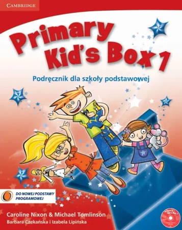 Primary Kid's Box 1 PB w/Song CD OOP - Caroline Nixon, Michael Tomlinson, Barbara Czekańska, Izabela Lipińska