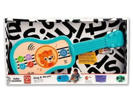 Interaktywne dotykowe ukulele 800897 Hape - Hape PAP