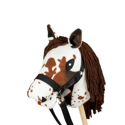 Hobby Horse Skippi. Koń na kiju - brązowe cętki - Handlosfera