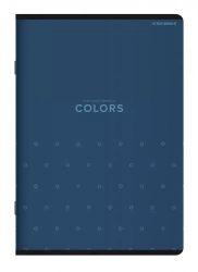 Zeszyt A5/60k kratka Colors niebieski Top Fol A 10