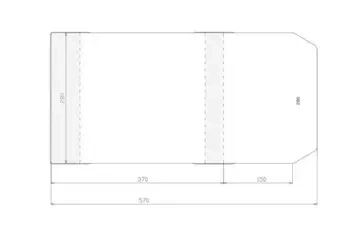 Okładka regulowana 280x520mm (50szt) - Sztapel
