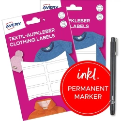 Naklejki na ubrania - 46x13mm - Zdesign