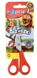 Nożyczki szkolne z podziałką MIX - InSpiria