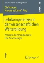 Lehrkompetenzen in der wissenschaftlichen Weiterbildung - Hartung Olaf