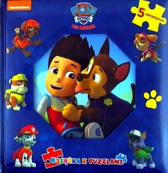 Psi Patrol. Książka z puzzlami - praca zbiorowa