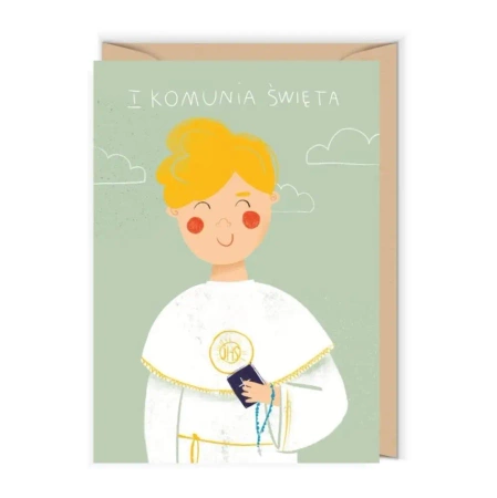 Karnet Komunia - Cudowianki