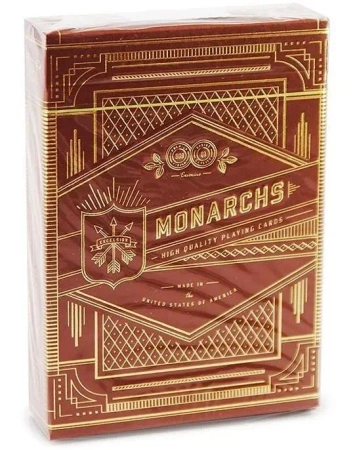Karty Monarchs Red BICYCLE - Quint