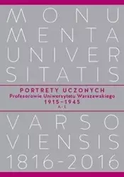 Portrety Uczonych Profesorowie Uniwersytetu Warszawskiego 1915−1945, A−Ł - ,