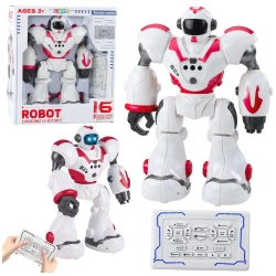 Robot Interaktywny R/C 16 funkcji światło i dźwięk - Leantoys
