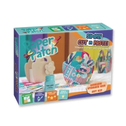 Zestaw decoupage Paper Patch - Pojemnik drewniany - Strigo